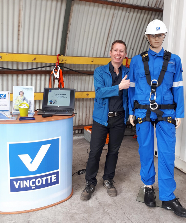 Tim Rayee Vinçotte en ArcelorMittal brengen veiligheid bij op een interactieve…
